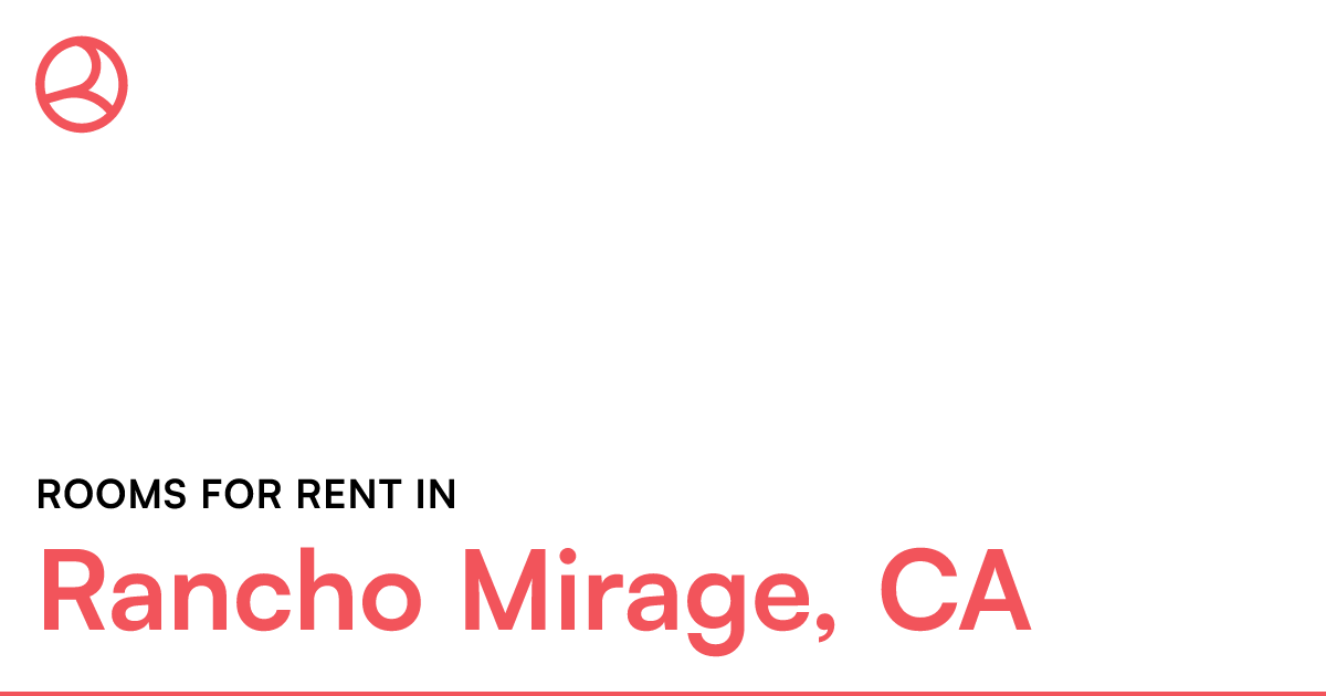 Rancho Mirage, CA Rooms for Rent