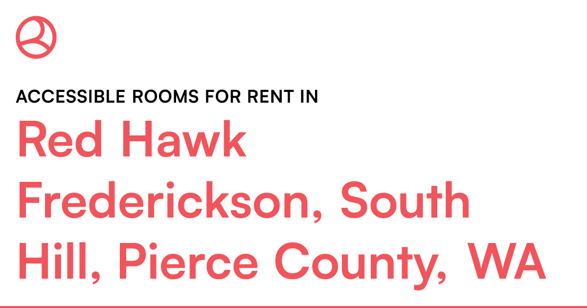 Red Hawk Frederickson, South Hill, Pierce County, WA...