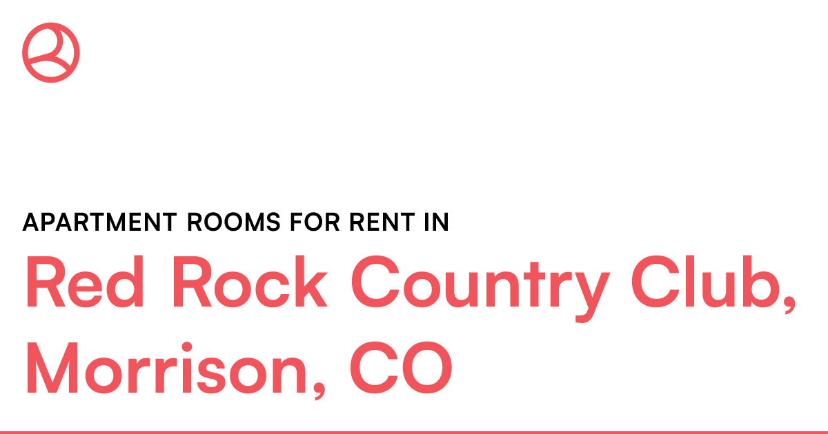 Red Rock Country Club, Morrison, CO Apartment rooms f...