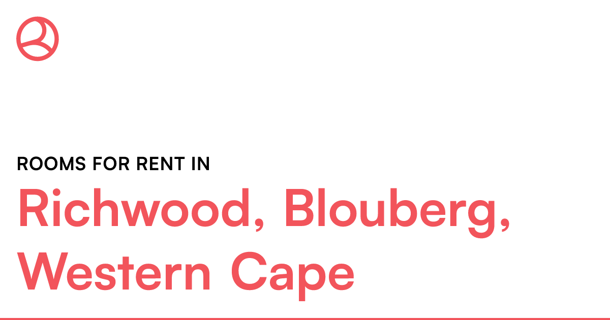 Richwood, Blouberg, Western Cape Rooms for Rent Roomies.co.za