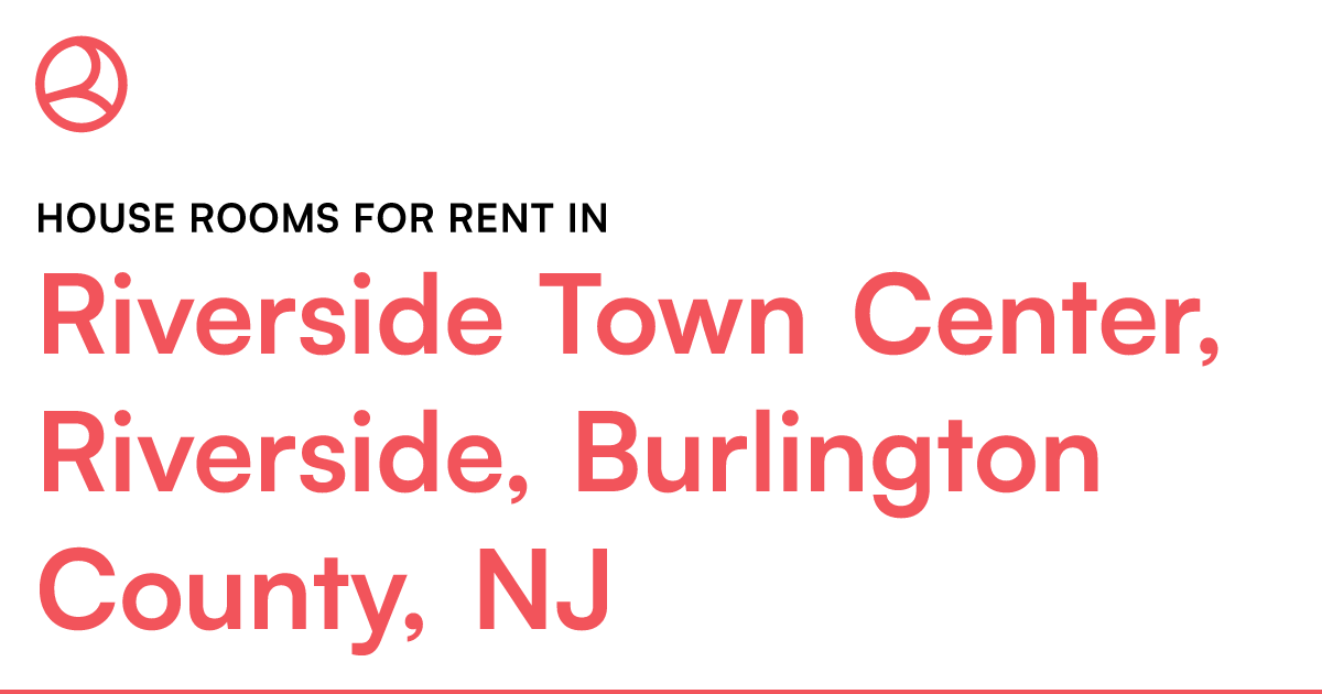 Riverside Town Center, Riverside, Burlington County,...