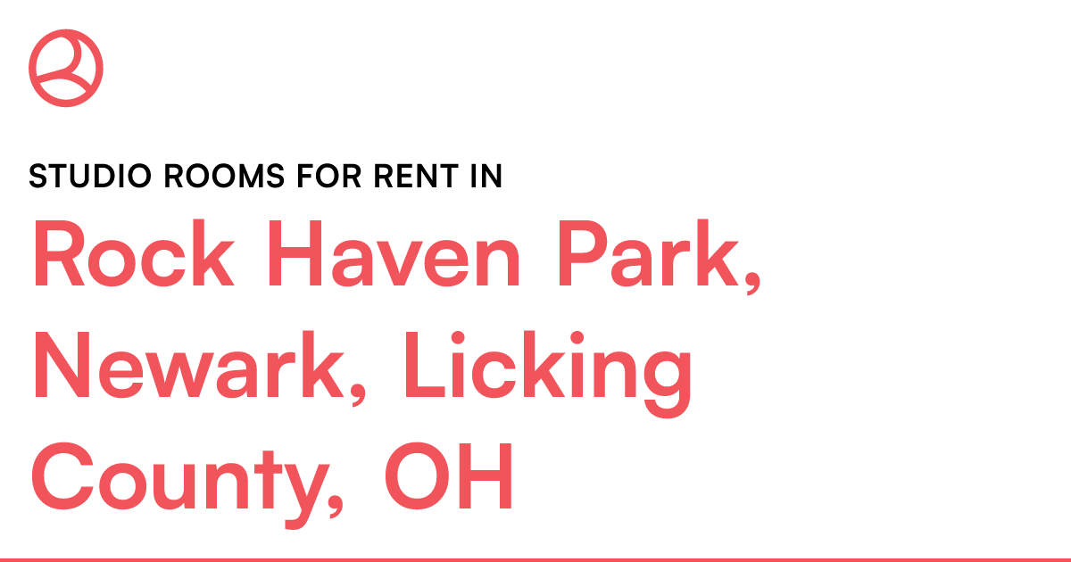 Rock Haven Park, Newark, Licking County, OH Studio ro...