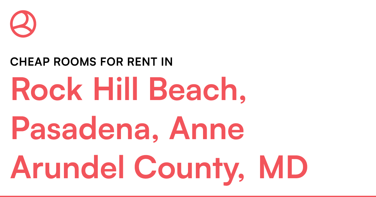 Rock Hill Beach, Pasadena, Anne Arundel County, MD Ch...