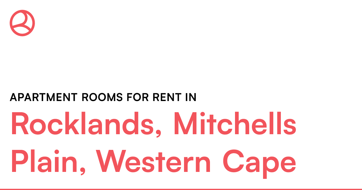 Rocklands, Mitchells Plain, Western Cape Apartment... Roomies.co.za