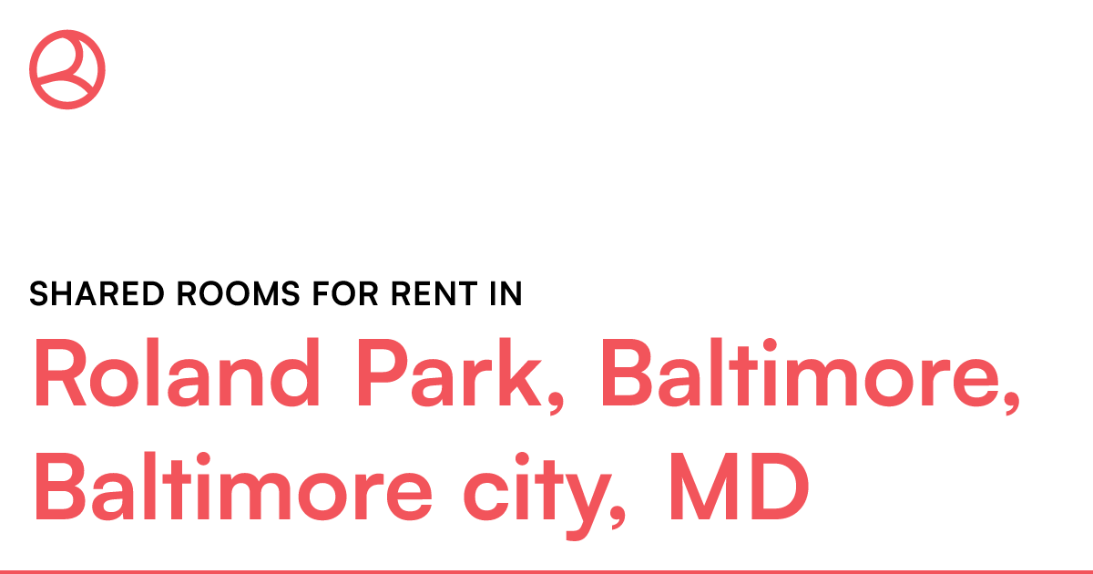 Roland Park, Baltimore, Baltimore city, MD Shared roo...