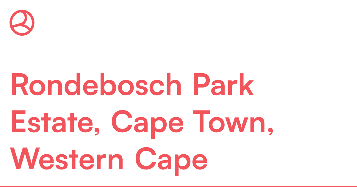 Rondebosch Park Estate, Cape Town, Western Cape Hou... – Roomies.co.za