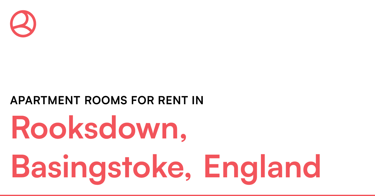Rooksdown, Basingstoke, England Apartment rooms for... Roomies.co.uk