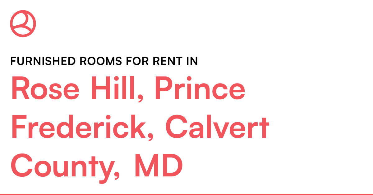 Rose Hill, Prince Frederick, Calvert County, MD Furni...