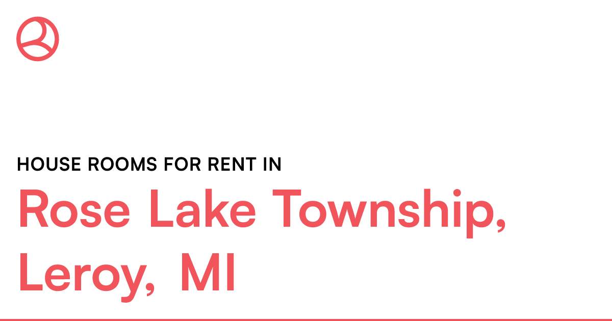 Rose Lake Township, Leroy, MI House rooms for rent