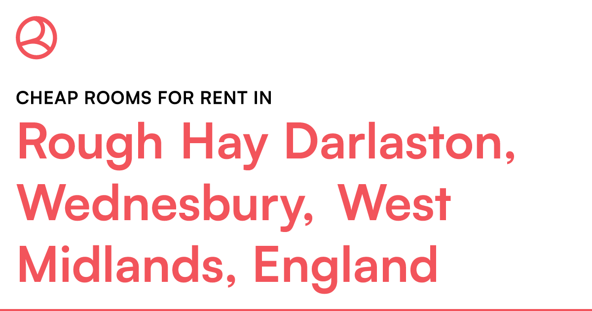 Rough Hay Darlaston, Wednesbury, West Midlands, Eng... – Roomies.co.uk