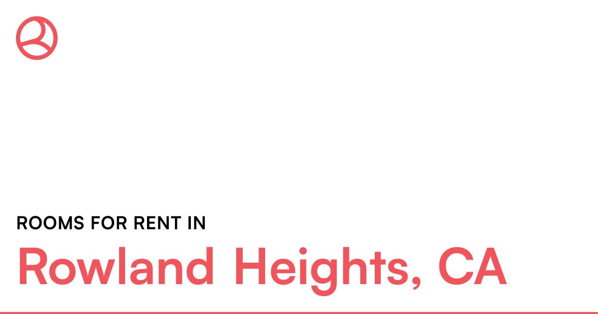 Rowland Heights, CA Rooms for Rent