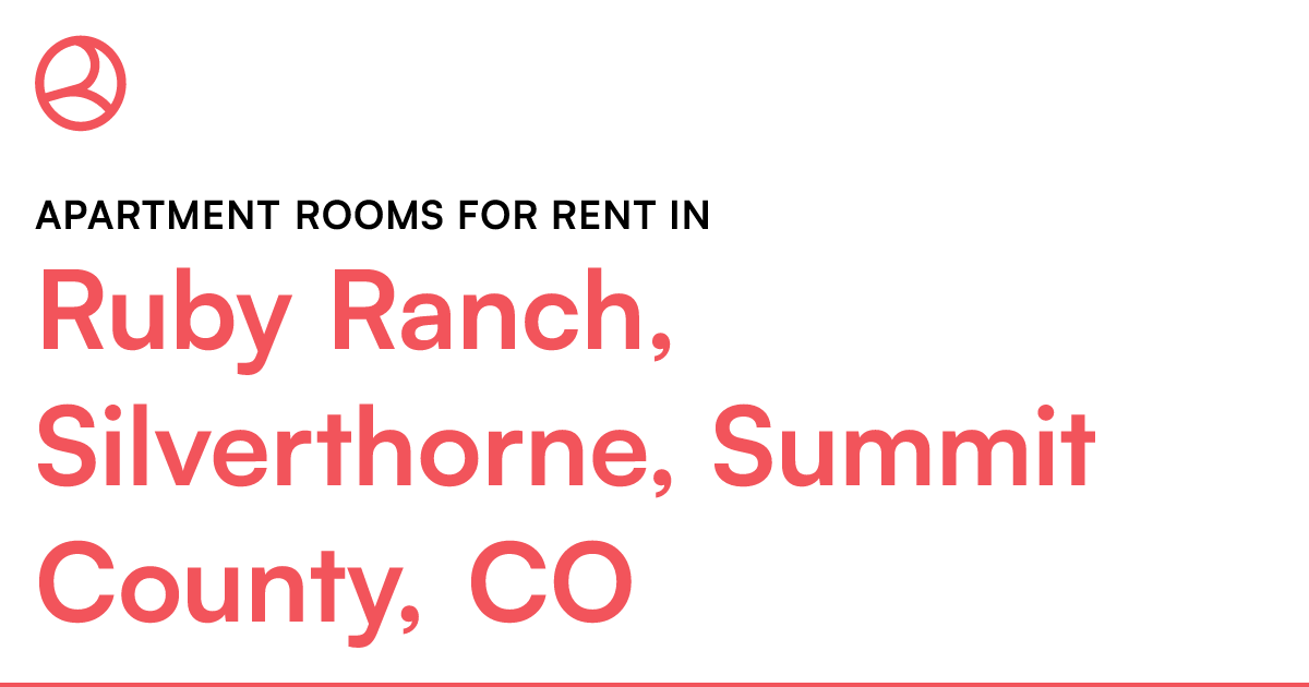 Ruby Ranch, Silverthorne, Summit County, CO Apartment...