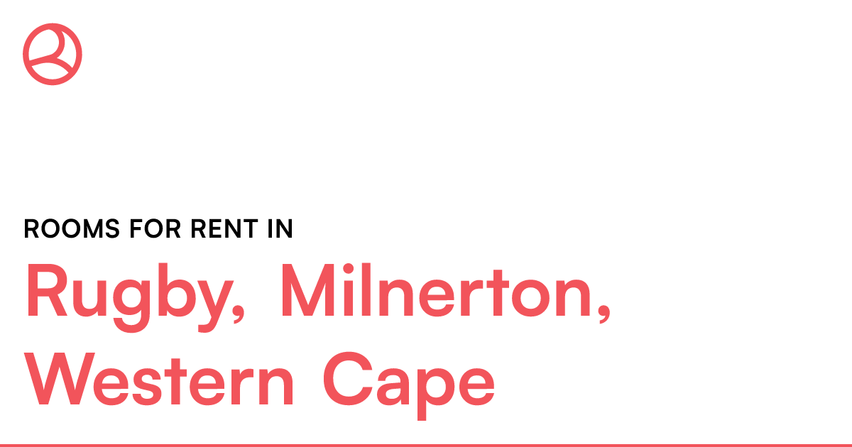 Rugby, Milnerton, Western Cape Rooms for Rent Roomies.co.za