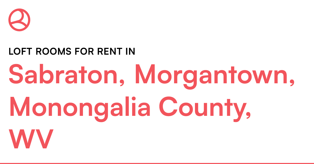 Sabraton, Monongalia County, WV Loft room...