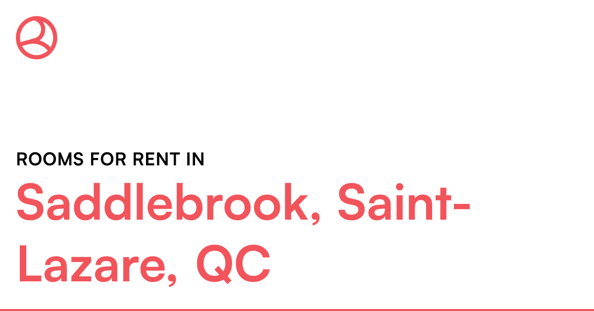 Saddlebrook, SaintLazare, QC Rooms for Rent Roomies.ca