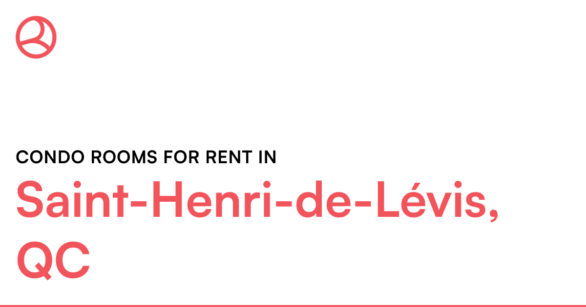 SaintHenrideLévis, QC Condo rooms for rent Roomies.ca