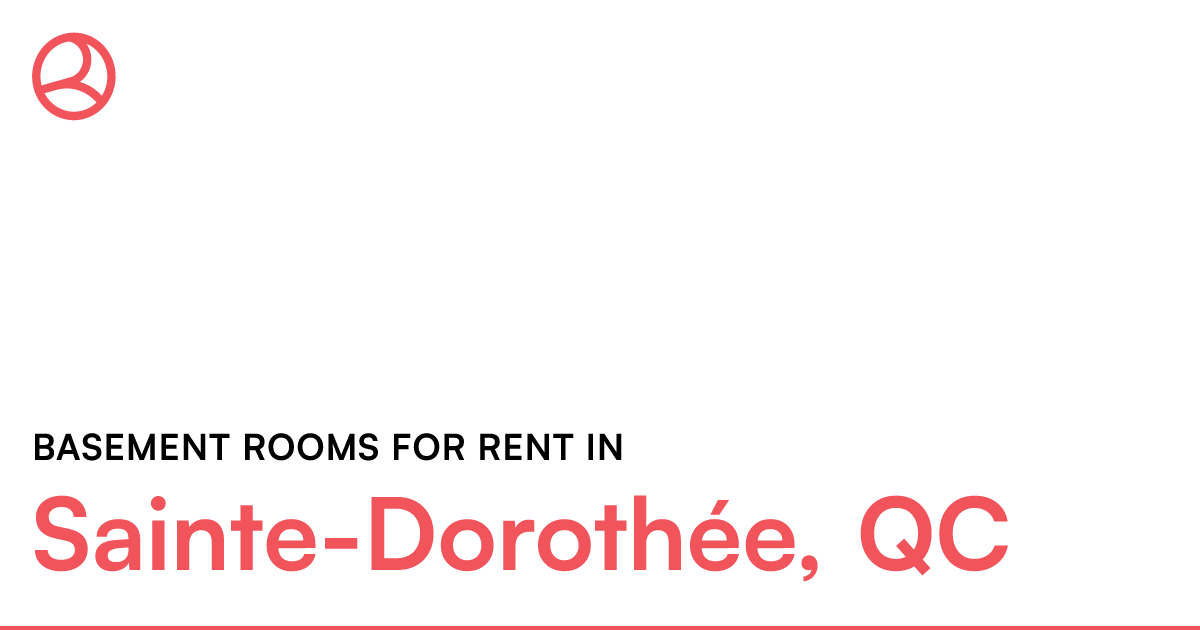 SainteDorothée, QC Basement rooms for rent Roomies.ca