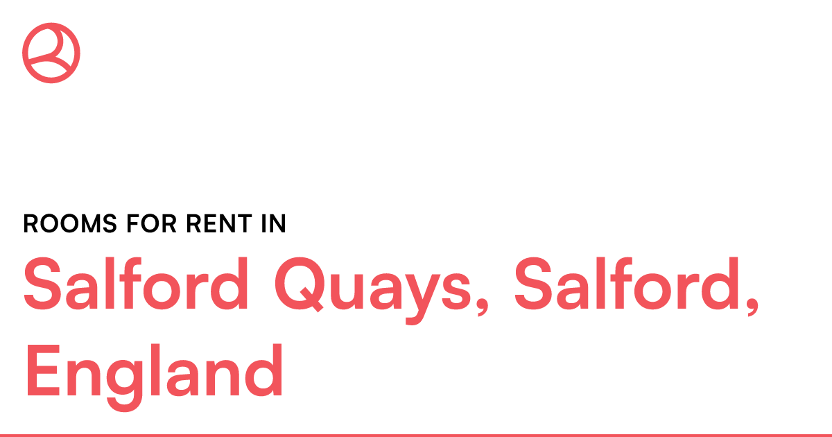 Salford Quays, Salford, England Rooms for Rent Roomies.co.uk