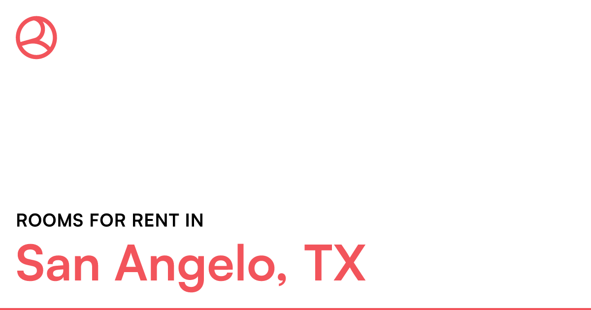 San Angelo, TX Rooms for Rent