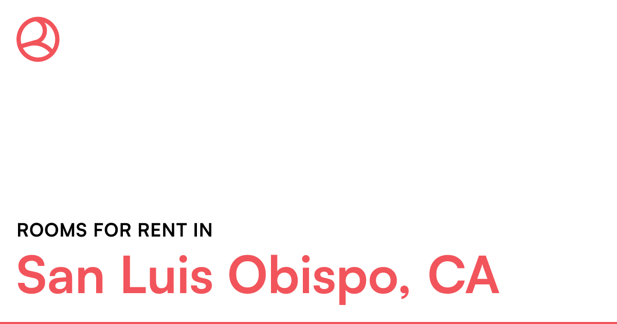 San Luis Obispo, CA Rooms for Rent