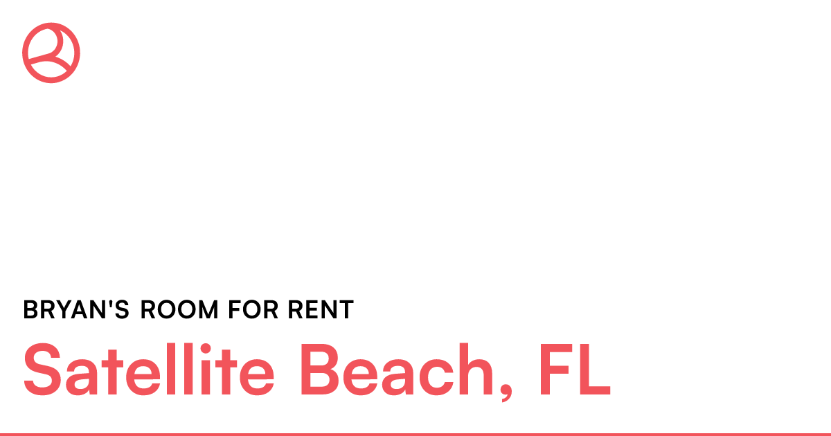 Private room to rent in share house Satellite Beach...