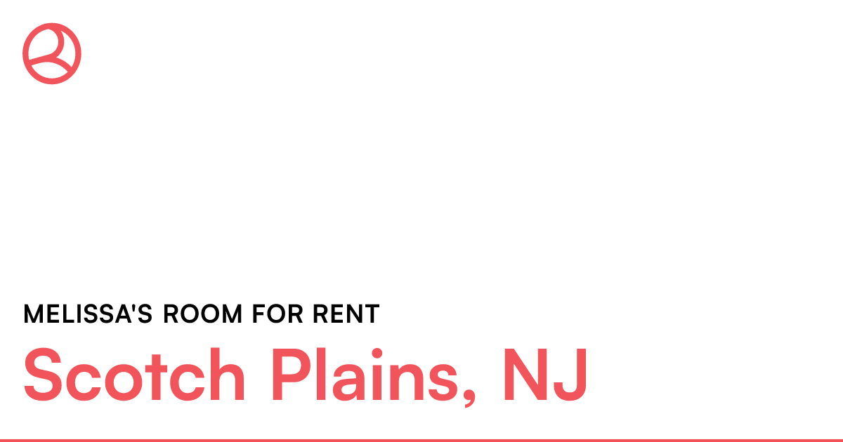 Private room to rent in share house Scotch Plains,...