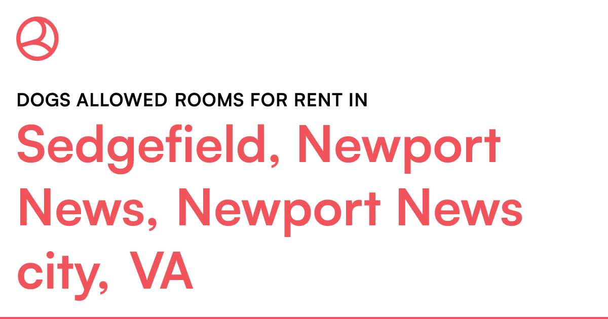 Sedgefield, Newport News, Newport News city, VA Dogs...