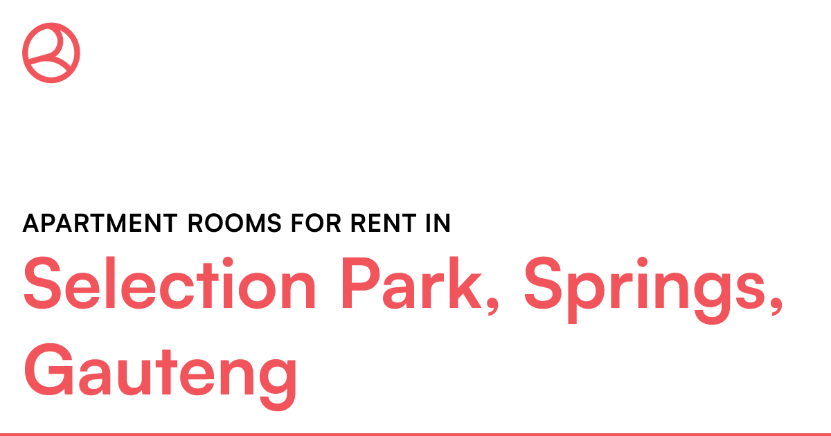 Selection Park, Springs, Gauteng Apartment rooms fo... Roomies.co.za