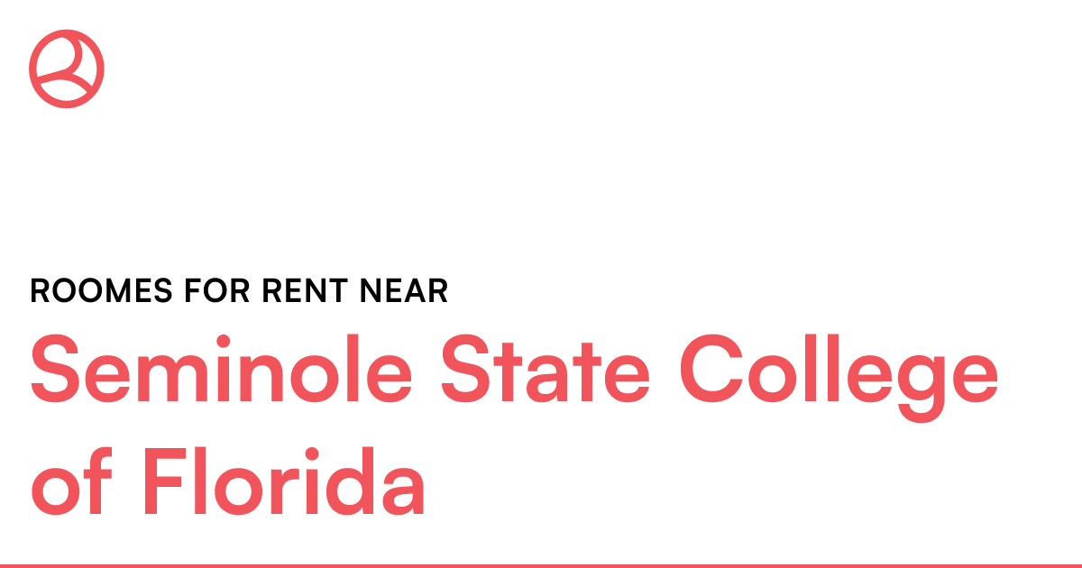Rooms for rent near Seminole State College of Florida
