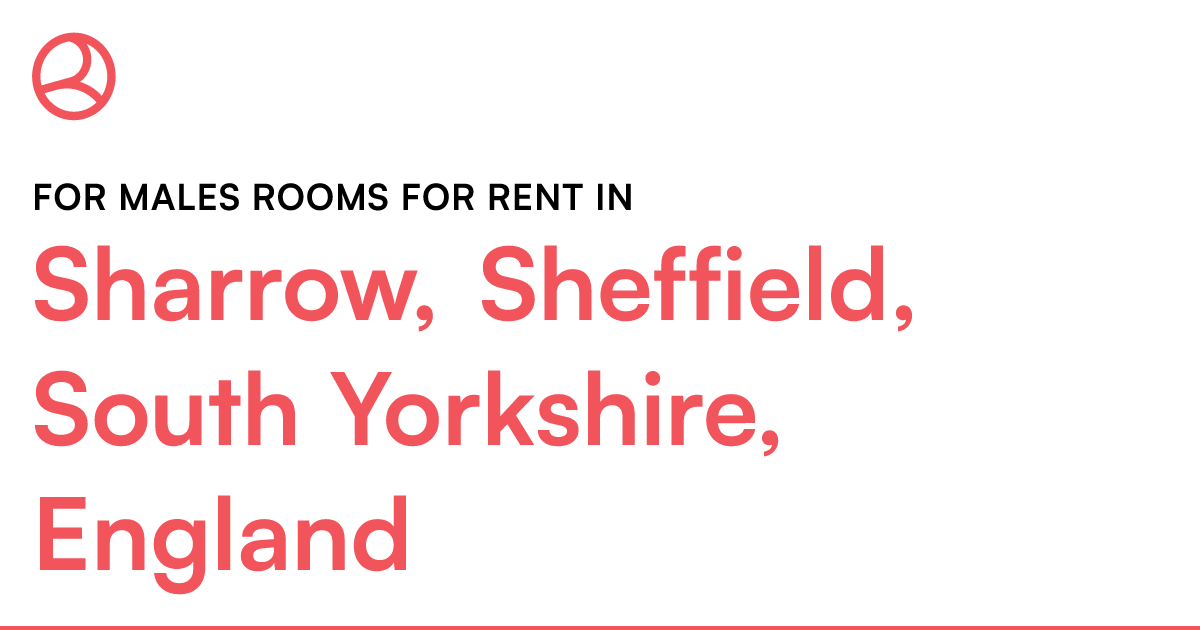 Sharrow, Sheffield, South Yorkshire, England For ma... Roomies.co.uk