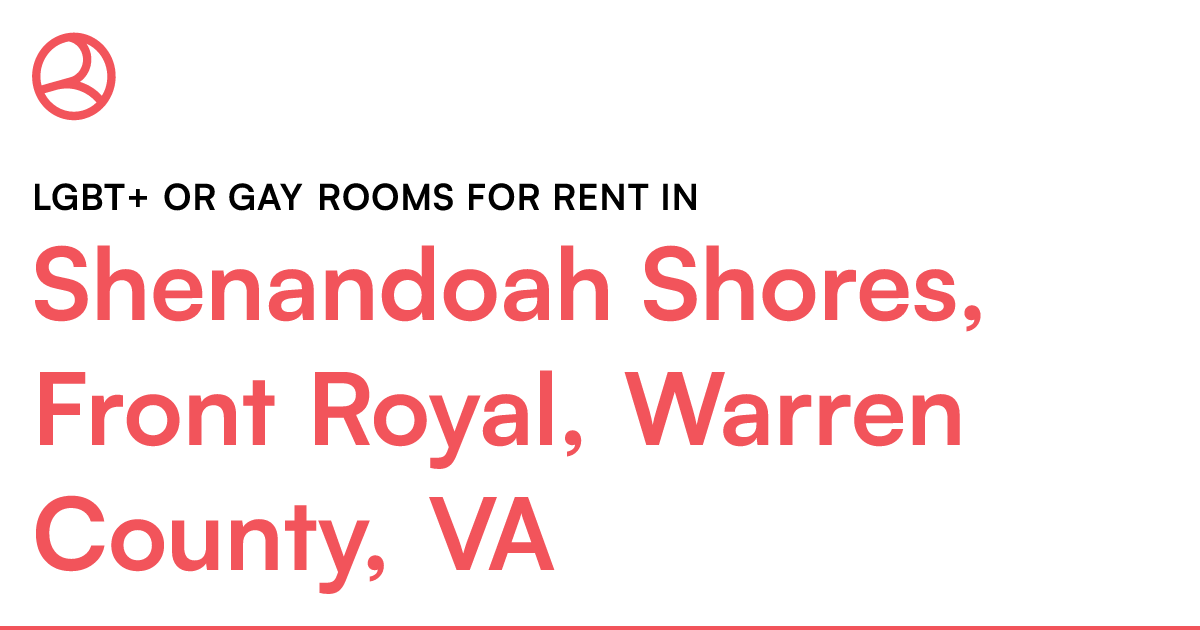 Shenandoah Shores, Front Royal, Warren County, VA LGB...