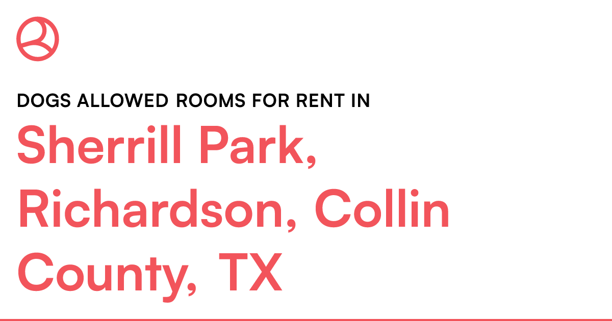 Sherrill Park, Richardson, Collin County, TX Dogs all...