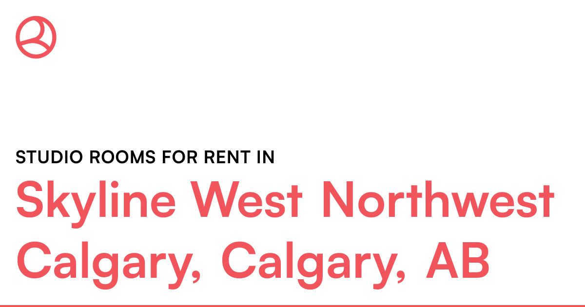 Skyline West Northwest Calgary, Calgary, AB Studio roo... Roomies.ca