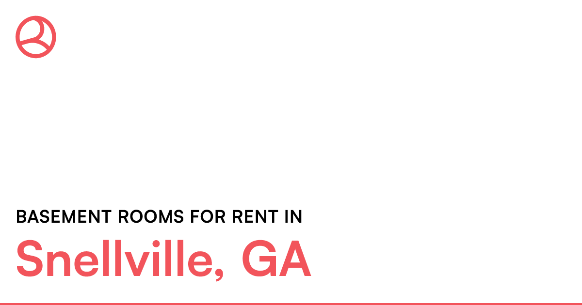 Snellville, GA Basement rooms for rent