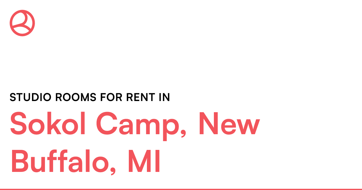 Sokol Camp, New Buffalo, MI Studio rooms for rent