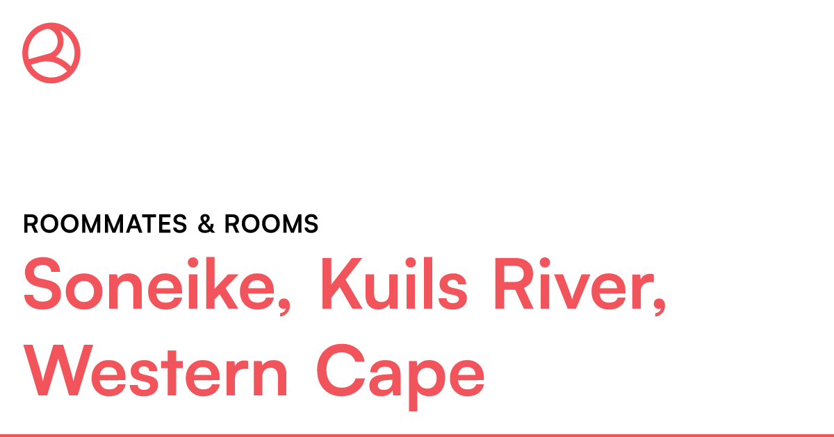 Soneike Kuils River Western Cape Roommates And Room Za