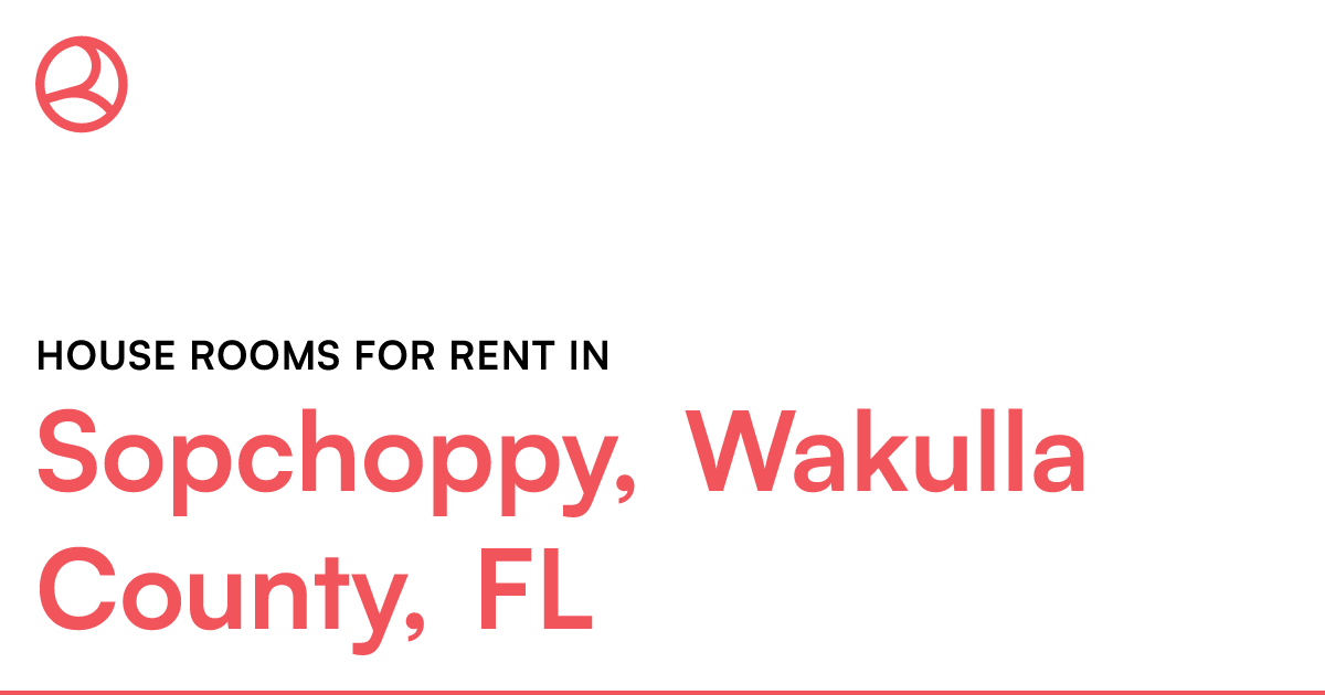 Sopchoppy, Wakulla County, FL House rooms for rent