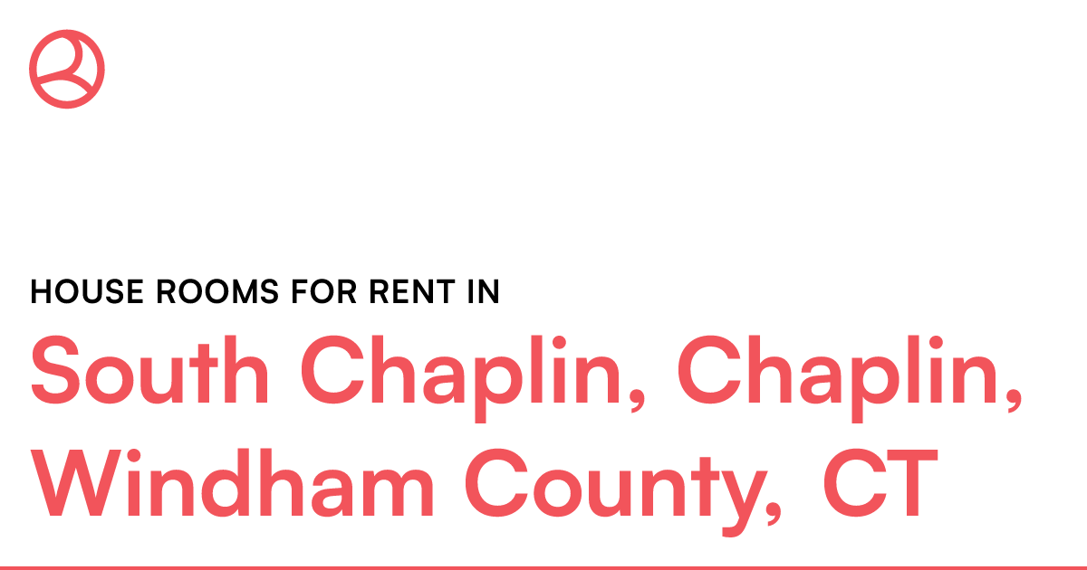 South Chaplin, Chaplin, Windham County, CT House room...