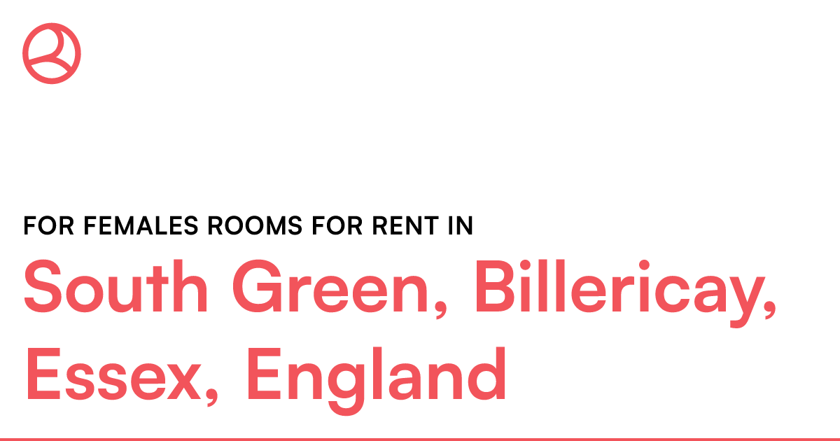 South Green, Billericay, Essex, England For females... Roomies.co.uk