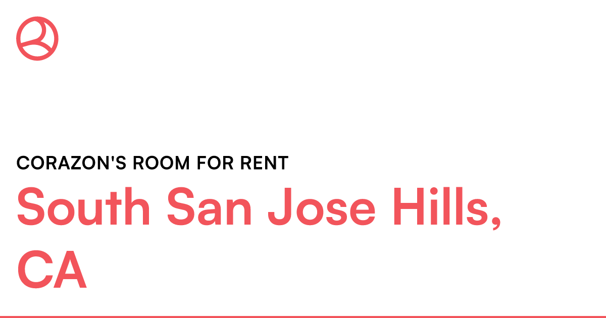 Private Room For Rent San Jose