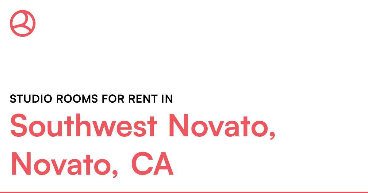 Southwest Novato, Novato, CA Studio rooms for rent