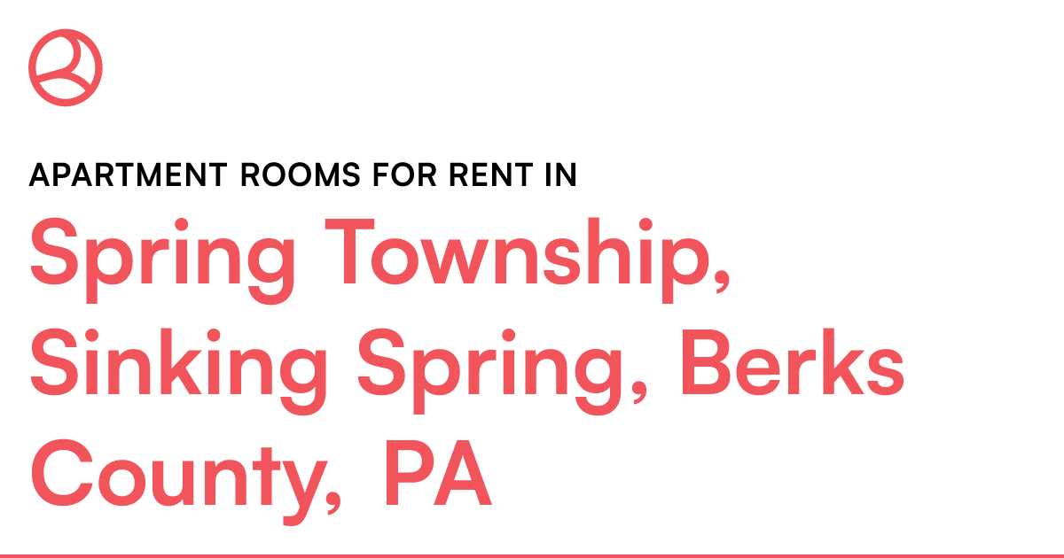 Spring Township, Sinking Spring, Berks County, PA Apa...