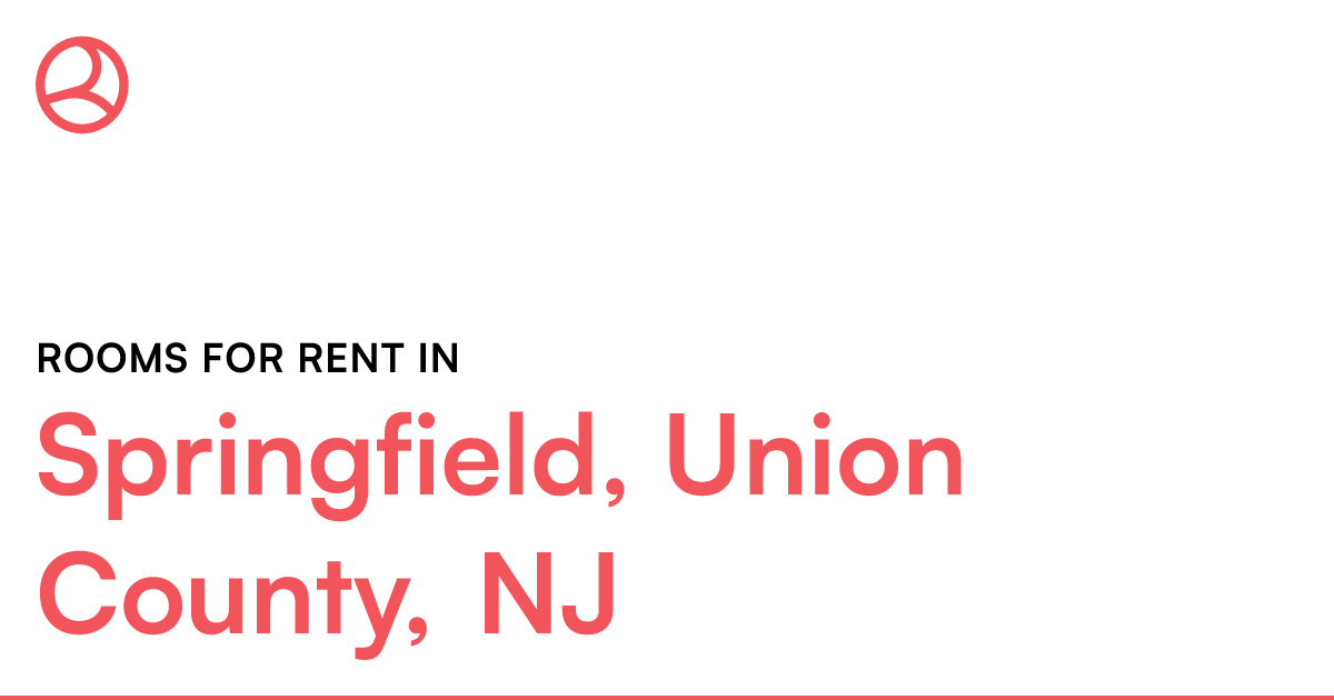 Springfield, Union County, NJ Rooms for Rent