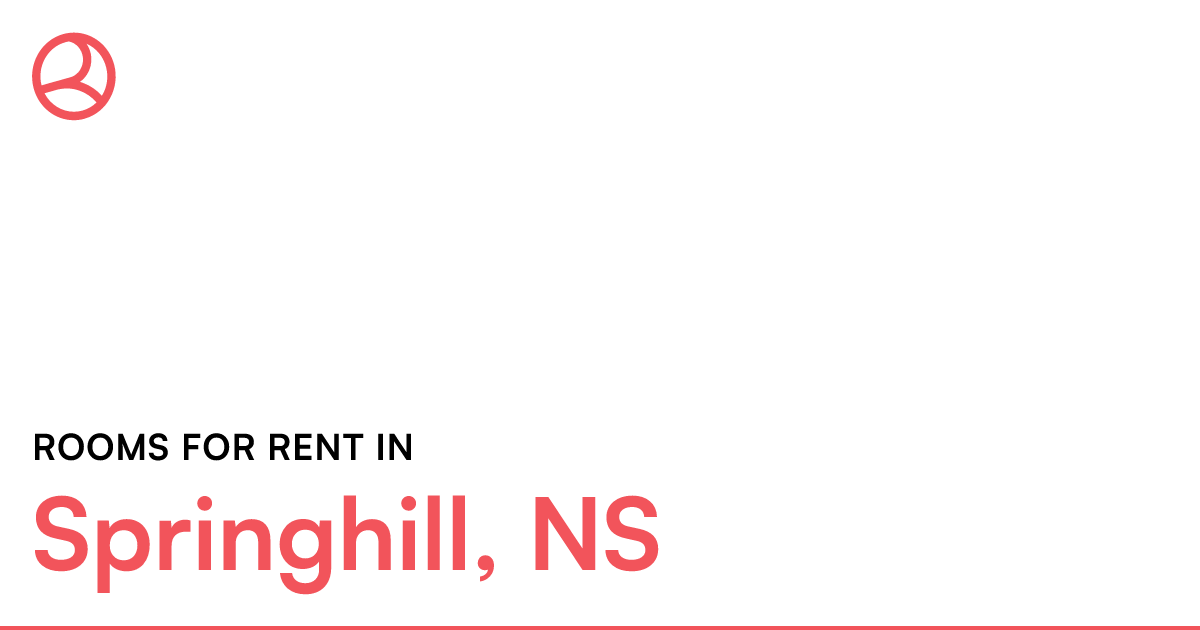Springhill, NS Rooms for Rent Roomies.ca
