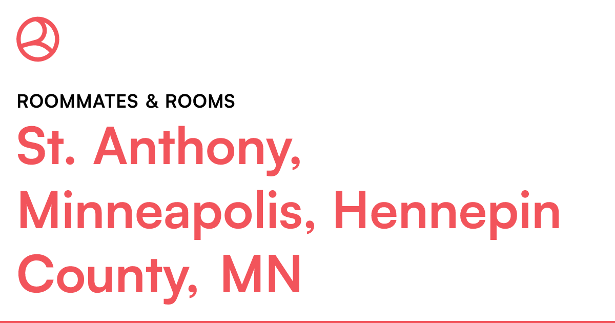 St. Anthony, Minneapolis, Hennepin County, MN Roommat...