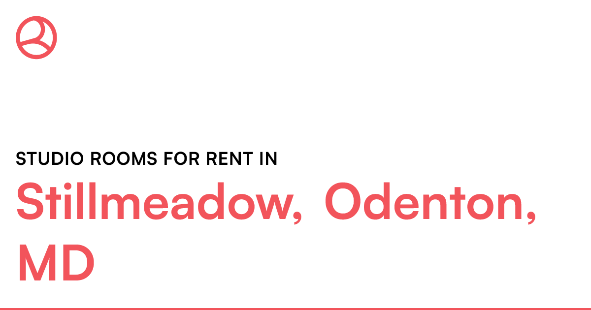Stillmeadow, Odenton, MD Studio rooms for rent