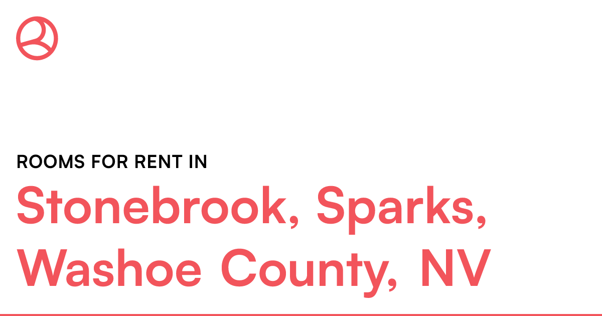 Stonebrook, Sparks, Washoe County, NV Rooms for Rent