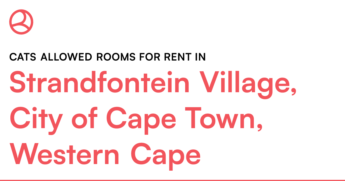 Strandfontein Village, City of Cape Town, Western C... – Roomies.co.za