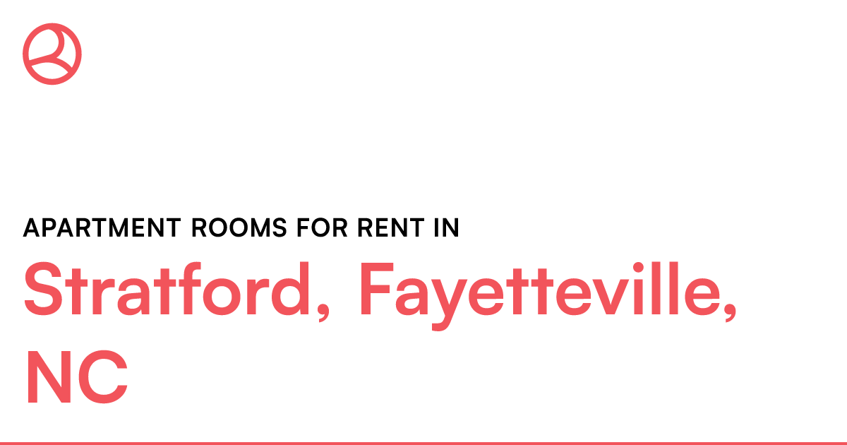 Stratford, Fayetteville, NC Apartment rooms for rent