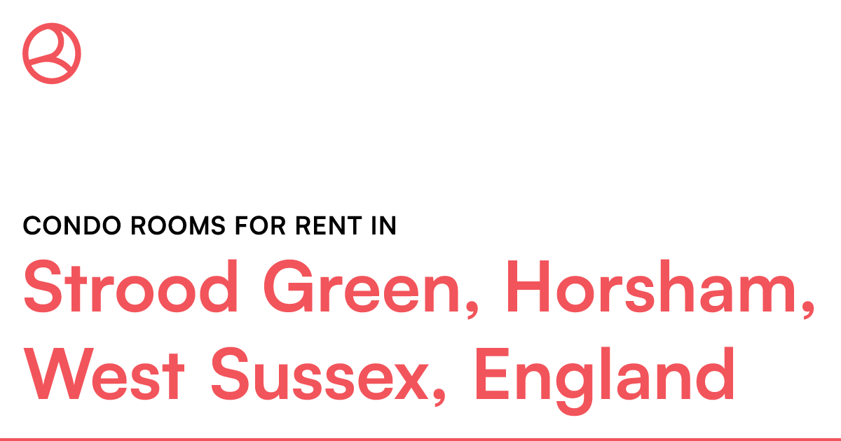 Strood Green, Horsham, West Sussex, England Condo r... Roomies.co.uk